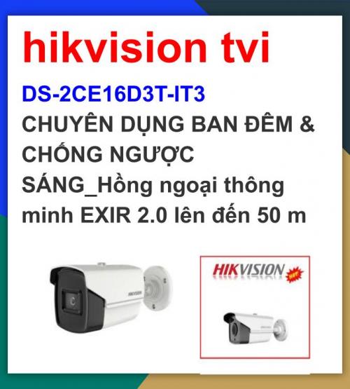 Hikvision camera TVI_ DS-2CE16D3T-IT3...